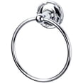thumbnail image 2 of Top Knobs Ed5e Edwardian Bath Towel Ring Ribbon Backplate - Chrome, 2 of 2