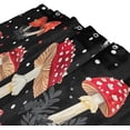 thumbnail image 3 of Red Mushroom Shower Curtains Waterproof Fabric Shower Curtain Bathroom Decoration with Hooks Washable Bathroom Shower Curtains 60x72 Inch, 3 of 6