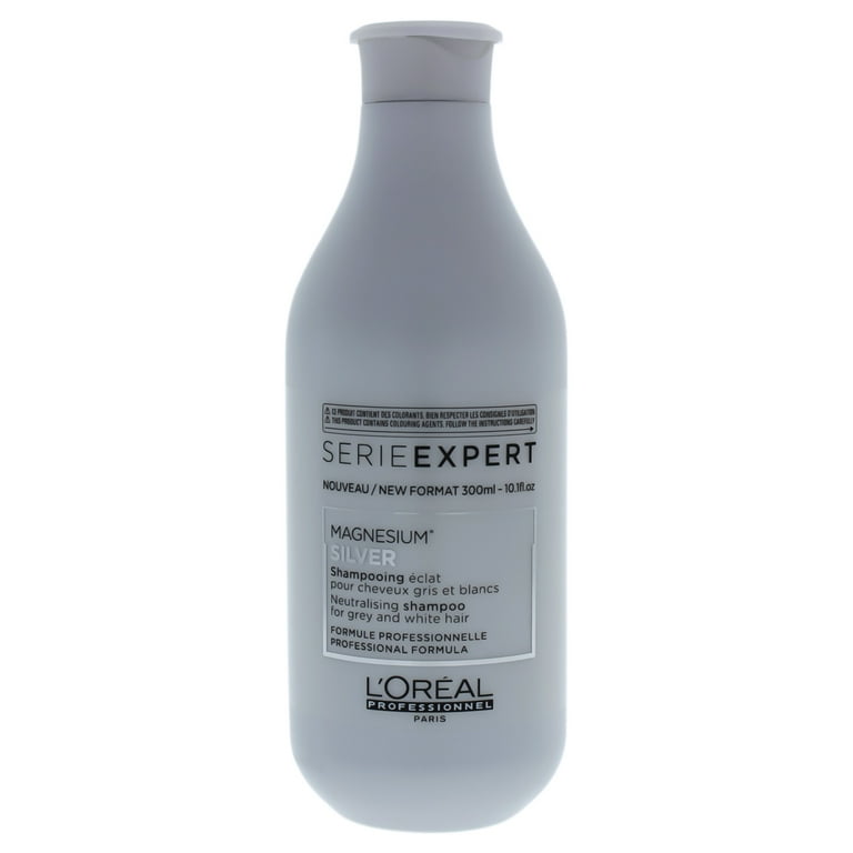 Serie Expert Silver Shampoo by Professional for Unisex - 10.1 oz Shampoo - Walmart.com