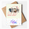 Hong Kong Urban Construction Environment Welcome Back Greeting Cards Envelopes Blank