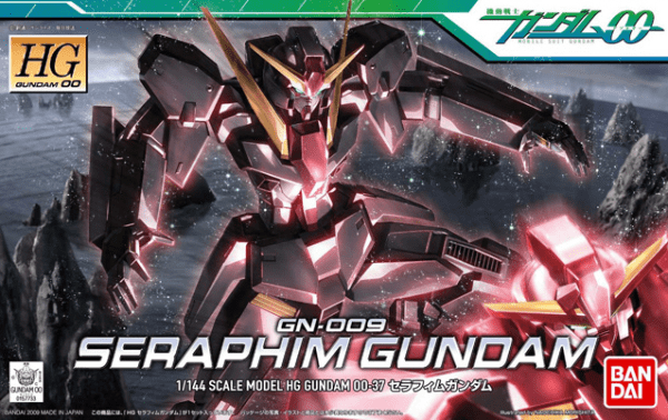 Model_kits HG 1/144 GN-009 Seraphim Gundam Mobile Suit Gundam 00 SB 