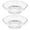 Transparent, variant on OFFIGAM 2pcs Bathroom Soap Dish Clear Glass Soap Drainer Bowl Small Round Soap Tray Shower Soap Holder for Bathtub Shower Kitchen Sink