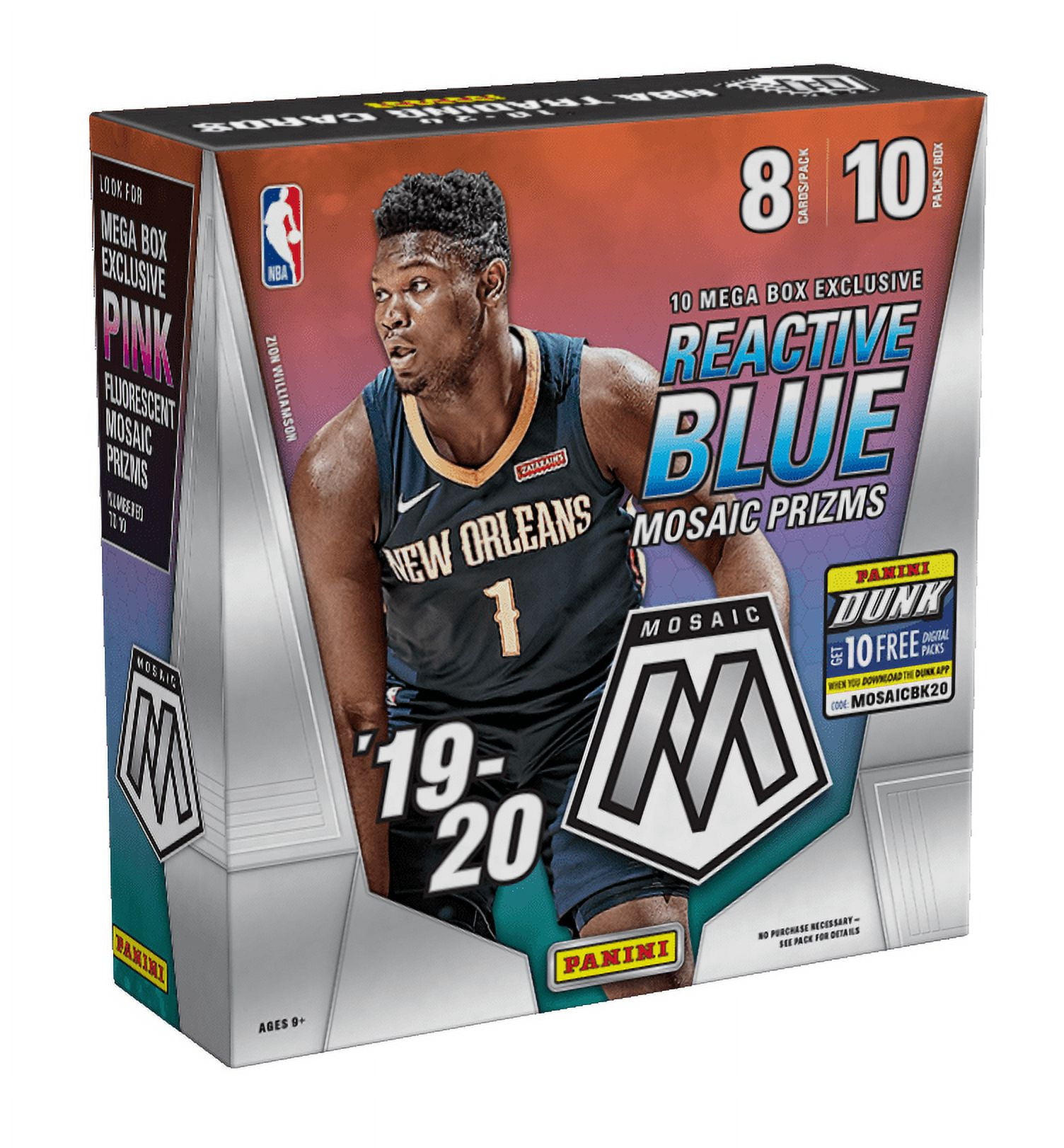 2019-20 Panini Mosaic Prizm NBA Basketball Trading Cards - Value