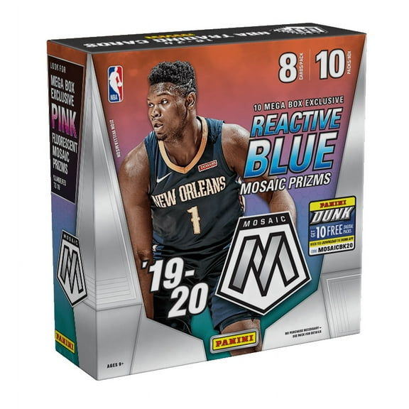 19-20 PANINI MOSAIC BASKETBALL MEGA BOX