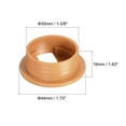 thumbnail image 2 of Uxcell 1-3/8 inch Cable Hole Cover Desk Grommet for Wire Organizer Plastic Orange 10 Pcs, 2 of 4