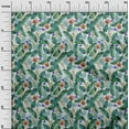 thumbnail image 3 of oneOone Polyester Spandex Sea Green Fabric Tropical Quilting Supplies Print Sewing Fabric By The Yard 56 Inch Wide, 3 of 4