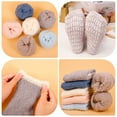thumbnail image 2 of Bocaoying 6 Pairs Fuzzy Non Slip Socks, Fuzzy Socks for Women, Hospital Slipper Socks with Grippers, Winter Fluffy Socks for Women(Grips A), 2 of 7