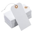 thumbnail image 4 of 100 etiquetas de regalo con cuerda, etiquetas colgantes de regalo, etiquetas de papel para decoración del hogar, etiquetas colgantes en blanco para el 12x6cm, 4 of 8