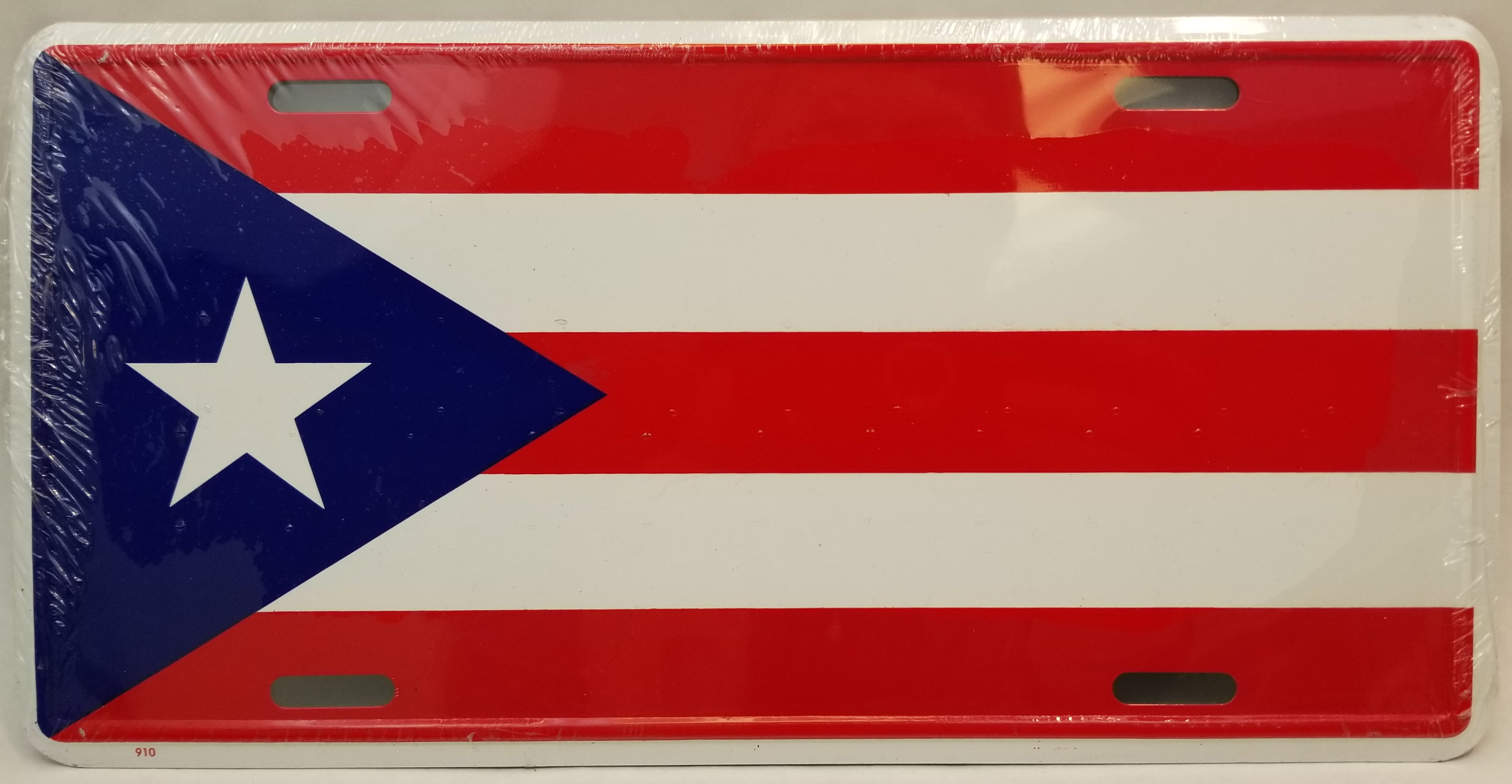 PUERTO RICO LICENSE PLATE