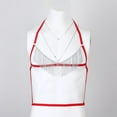 thumbnail image 2 of Arnés de pecho elástico para hombre, correa de Metal, con borlas, traje de escenario, ropa rojo Yuyangstore Sujetador de arnés para hombre, 2 of 8
