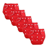 Clearance! Hewann Cloth Diaper One Size Adjustable Washable Reusable for Baby Girls and Boys