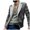 Grey, variant on Vedolay Men Jackets for Winter 2023 Fall Fall Fashion Clothes Classy Open Front Cardigans Grey,M
