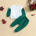 thumbnail image 5 of Toddler Christmas Sweatsuit Outfits Kids Boy Girl Xamas Tree Sweatshirt Long Sleeve Pullover Tops Jogger Pants, 5 of 9