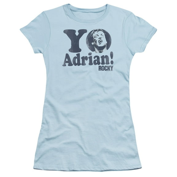 Rocky Yo Adrian Junior Women's T-Shirt Sheer Light Blue