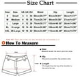 thumbnail image 7 of QATAINLAV Womens Casual Button Mid Waist Denim Shorts Ripped Frayed Hem Short Jeans Solid Color Distressed Jean Shorts with Pockets Prime Sales of The Day Light Blue XXL, 7 of 7