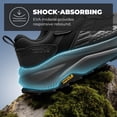 thumbnail image 4 of NORTIV 8 Men's Wide Toe Box Hiking Shoes Low Drop Waterproof Hiking Shoes for Walking Outdoor Trekking Camping Climbing Daily Fashion Sneakers, 4 of 8