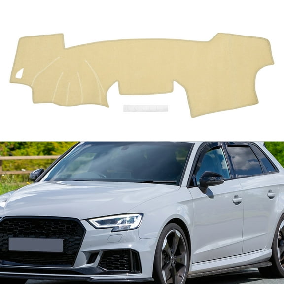 Interior Dash Cover for Toyota RAV4 2001-2012 Non-Slip Dashboard Carpet Mat Polyester Silicone