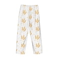 thumbnail image 5 of Goofa Wheat Printed Soft Pajama Pants for Men, Wide Leg Comfy Casual Lounge Yoga Pants-X-Large, 5 of 9