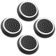 thumbnail image 1 of Capuchones de silicona para joystick SZLG 4 unidades negro‑blanco – agarre para controlador, 1 of 3