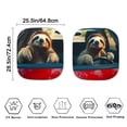 thumbnail image 4 of KUIFORTI 2Pcs Sloth Windshield Sun Shade Funny Car Sun Shades, Foldable Windshield Shades for SUV Truck Van Sedan, UV Ray Reflector Visor Shield Cover, 4 of 5