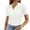 White, variant on Womens Short Sleeve Shirt Tops Fashion Summer T Shirts