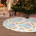 thumbnail image 6 of Sikiie Icecream Truck 30-48 inches {designName} Print Christmas Tree Skirt Snowman Xmas Tree Skirt with Edge Christmas Decorations for Holiday Party36", 6 of 7