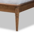 thumbnail image 6 of Baxton Studio Abel Classic and Traditional Transitional Walnut Brown Finished Wood Full-Size Platform Bed, 6 of 11