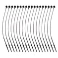 thumbnail image 1 of MasteelfCA About 5000pcs Plastic Hanging Tag Seal String Cord Snap Head Loop Lock Buckle, 1 of 7