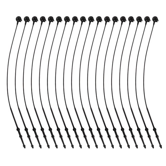 MasteelfCA About 5000pcs Plastic Hanging Tag Seal String Cord Snap Head Loop Lock Buckle