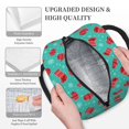 thumbnail image 6 of XMXT Reusable Insulated Lunch Bag Women Men, Red Christmas Stockings Gloves Lunchbox Large Lunch Box Tote Bags for Work School, 6 of 9
