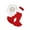 red, variant on 0-18M Christmas Toddler Baby Girl Pants Set Letter Print Sweatshirt Romper Flared Pants Fall Outfits Red 0-3 Months
