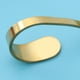 thumbnail image 2 of Cuchara de acero inoxidable con mango curvo para cocina de hotel (dorada), 2 of 7