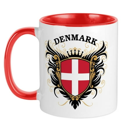 

CafePress - Denmark Mug - Ceramic Coffee Tea Novelty Mug Cup 11 oz