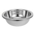 thumbnail image 4 of Stainless Steel Basin Kitchen Vegetable Washing Basin Large Metal Basin Kitchen Mixing Basin (30cm), 4 of 8