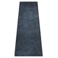 thumbnail image 3 of Rugsotic Carpets Hand Knotted Wool Area Rug 2'6''x10' Light Blue Contemporary Runner Indoor Rug for Living Room, Bedroom Antimicrobial L00226, 3 of 8