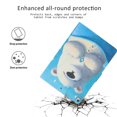 thumbnail image 5 of Allytech Slim Case for Apple iPad 10.2" 7th Generation, Ultra Slim Multi Angle Stand Folio Flip Smart Cover Auto Sleep Wake Shockproof Anti-Scratch TPU Back Shell for Apple 7th Gen 2019,Bear, 5 of 8