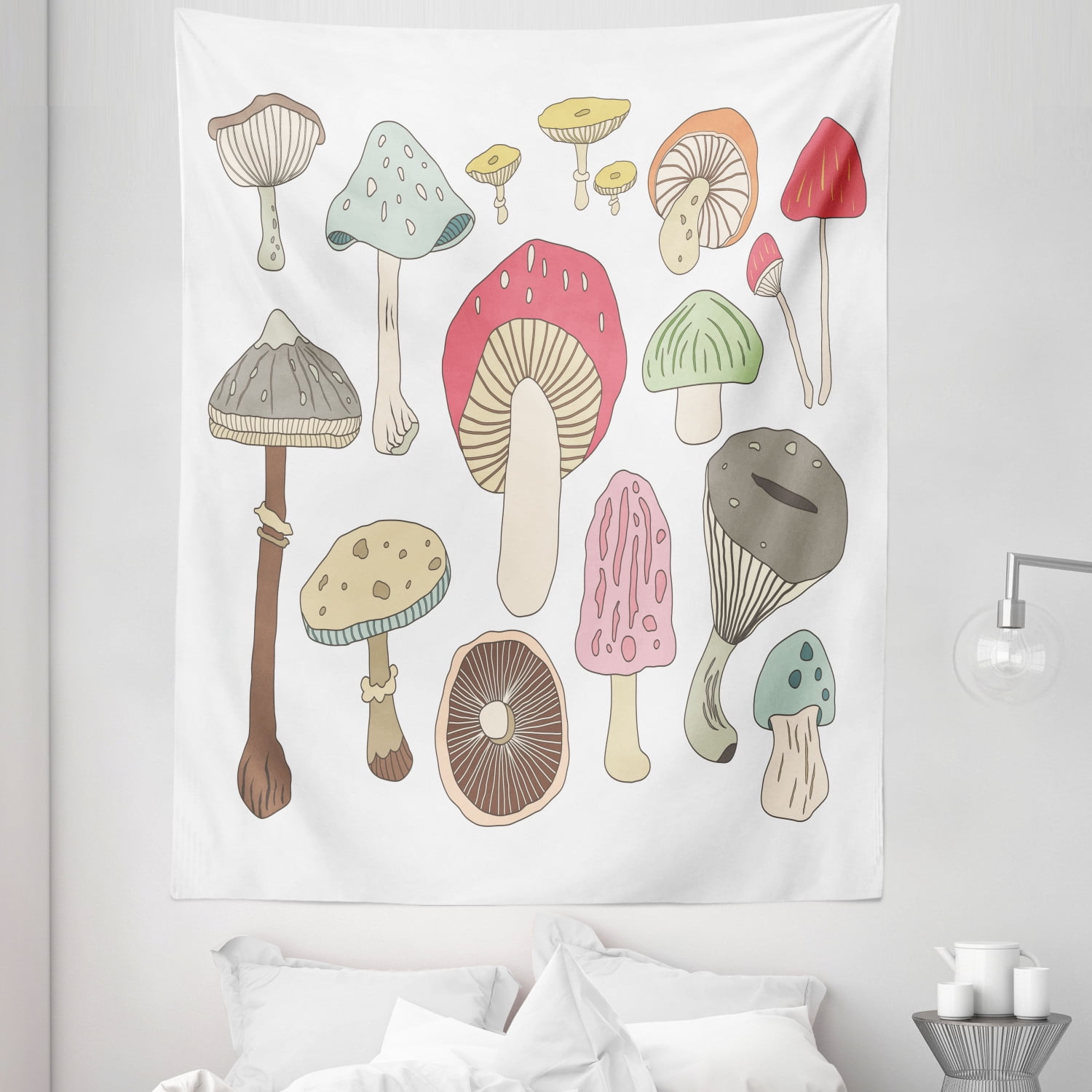 Home & Living Wall Décor Signs Hand-Painted Mushroom Wall Hanger etna ...