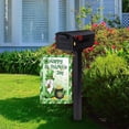 thumbnail image 3 of Happy St Patricks Day Gnome Garden Flag 12x18 Inch Double Sided Outside Burlap Green Shamrock Clover Gold Coin Small Outdoor Yard Flags Porch Home Farmhouse Decoration, 3 of 6
