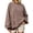 AY25_Coffee, variant on Resicozy Oversized Sweatshirt for Women Fall Striped Long Sleeve Shirt Crewneck Sweatshirts Y2K Workout Tops Saffron 2XL