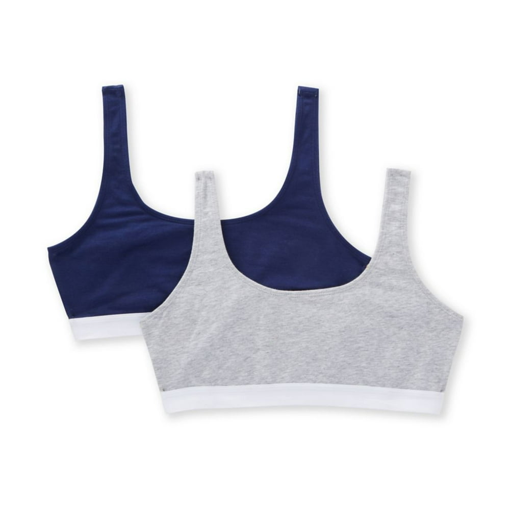 Hanes - Hanes Womens Cotton Stretch Comfort Flex Fit Wirefree Bra 2 ...
