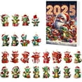 thumbnail image 1 of Ensemble Surprise Compte à Rebours Calendrier de l'Avent Mystère Jouet de Collection pour Enfants et Adultes Thème Minuteur de Cuisine Chef Poulet Minuteur Calendrier Chocolat de l'Avent Horloge Chronomètre Compte à Rebours de Noël, 1 of 4