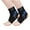 Black L, variant on Jkung 1 Pair Adults Ankle Brace Adjustable Men Women Sprained Ankle Support Injury Recovery Achilles Tendonitis Plantar Fasciitis Compression Sleeve Wrap