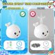 thumbnail image 3 of Gigilli Bebé Ballena Juguete De Baño Usb Recargable Fuente De Baño Juguete 6-12 12-18 Meses Juguetes De Baño Iluminados Rociador Rociador Agua Piscina Bañera Juguetes para Niños Pequeños 1-3 2-4 Bebé, 3 of 5