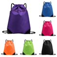 thumbnail image 1 of WUSUOWEI 6PCS Drawstring Backpack Sports Bags,34×44CM,Polyester Draw String Bags,Flodable and Lightweight,Travel Storage,Gym Sports Drawstring Bag for Hiking,Picnic,Outdoor Activity,Climbing,Swimming, 1 of 1
