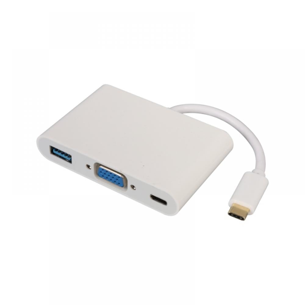 3.0 usb-c konverter adapter usb - 3.1 typ c - vga - kabel 3 in 1 For Macbook 