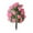 Pink, variant on Yooshoverk Artificial Begonia Flower, Silk & Plastic Floor Decoration, 51cm, Outdoor Courtyard Plant, Durable Ground Stakes, Low Maintenance Floral Decoration for Garden, Patio & Backyard