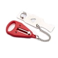 thumbnail image 2 of Cerradura de puerta portátil cerradura portátil a través de cerradura antirrobo candado cerradura candado, 2 of 5