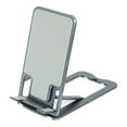 thumbnail image 1 of Phone Holder Folding Height Adjustable Metal Durable Desktop Tablet Mobile Phone Stand for Home, 1 of 10