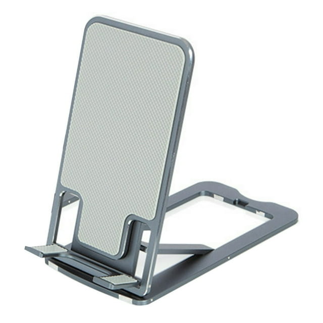 Phone Holder Folding Height Adjustable Metal Durable Desktop Tablet Mobile Phone Stand for Home