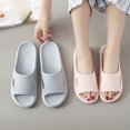 thumbnail image 2 of Zapatillas de casa de verano con suela suave para parejas, sandalias antideslizantes para el baño en casa para hombres y mujeres, 2 of 5